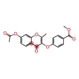 methyl 4-{[7-(acetyloxy)-2-methyl-4-oxo-4H-chromen-3-yl]oxy}benzoate