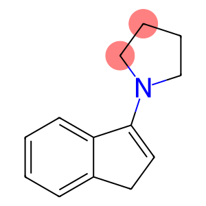 Pyrrolidine, 1-(1H-inden-3-yl)-