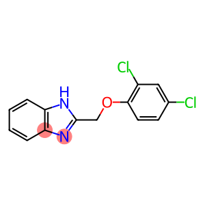 2-((2,4-dichlorophenoxy)methyl)-1H-benzo[d]imidazole