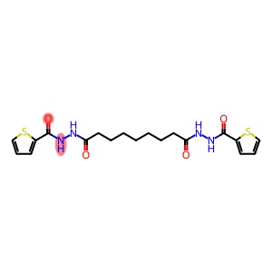 N'1,N'9-bis(2-thienylcarbonyl)nonanedihydrazide