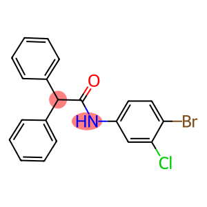 N-(4-bromo-3-chlorophenyl)-2,2-diphenylacetamide