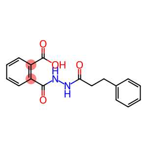 2-{[2-(3-phenylpropanoyl)hydrazino]carbonyl}benzoic acid