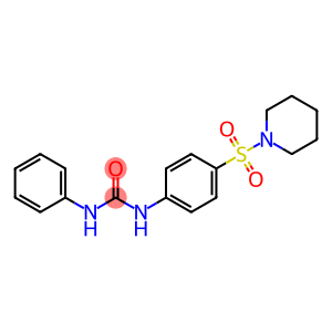 N-phenyl-N'-[4-(1-piperidinylsulfonyl)phenyl]urea