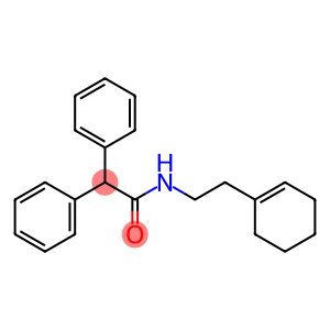 Benzeneacetamide, N-[2-(1-cyclohexen-1-yl)ethyl]-α-phenyl-