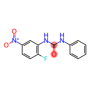 N-{2-fluoro-5-nitrophenyl}-N'-phenylurea