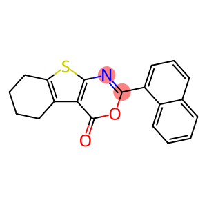 2-(1-naphthyl)-5,6,7,8-tetrahydro-4H-[1]benzothieno[2,3-d][1,3]oxazin-4-one