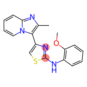 N-(2-methoxyphenyl)-4-(2-methylimidazo[1,2-a]pyridin-3-yl)-1,3-thiazol-2-amine