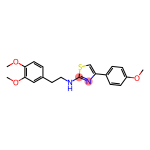 N-[2-(3,4-dimethoxyphenyl)ethyl]-N-[4-(4-methoxyphenyl)-1,3-thiazol-2-yl]amine