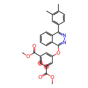 1,3-Benzenedicarboxylic acid, 5-[[4-(3,4-dimethylphenyl)-1-phthalazinyl]oxy]-, 1,3-dimethyl ester