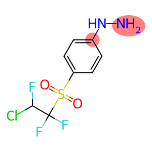 Hydrazine,[4-[(2-chloro-1,1,2-trifluoroethyl)sulfonyl]phenyl]-