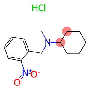 N-cyclohexyl-N-methyl-2-nitrobenzylamine monohydrochloride