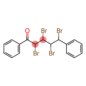 1-Pentanone, 2,3,4,5-tetrabromo-1,5-diphenyl-