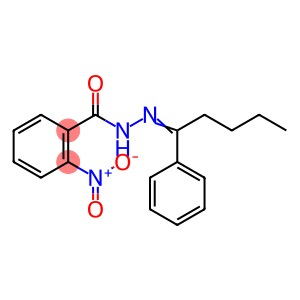 2-nitro-N'-(1-phenylpentylidene)benzohydrazide
