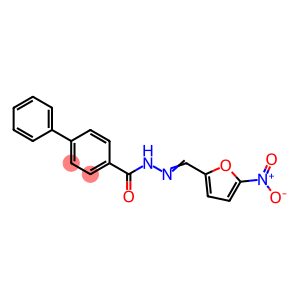 N'-[(E)-(5-nitrofuran-2-yl)methylidene]biphenyl-4-carbohydrazide