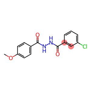 3-chloro-N'-(4-methoxybenzoyl)benzohydrazide