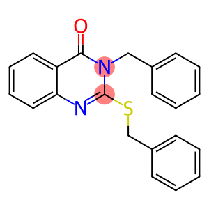 4(3H)-Quinazolinone, 3-(phenylmethyl)-2-[(phenylmethyl)thio]-