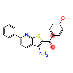 (3-amino-6-phenylthieno[2,3-b]pyridin-2-yl)(4-methoxyphenyl)methanone