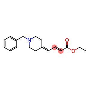 2-Butenoic acid, 4-[1-(phenylmethyl)-4-piperidinylidene]-, ethyl ester, (2E)-