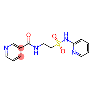 3-Pyridinecarboxamide, N-[2-[(2-pyridinylamino)sulfonyl]ethyl]-