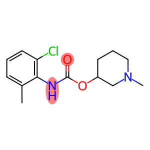 Carbamic acid, (2-chloro-6-methylphenyl)-, 1-methyl-3-piperidinyl ester (9CI)
