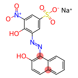 3-(2-Hydroxy-1-naphtylazo)-4-hydroxy-5-nitrobenzenesulfonic acid sodium salt