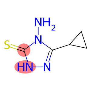 4H-1,2,4-triazole-3-thiol, 4-amino-5-cyclopropyl-