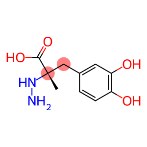 (2S)-3-(3,4-dihydroxyphenyl)-2-hydrazinyl-2-methyl-propanoic acid