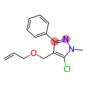 5-chloro-1-methyl-3-phenyl-4-[(prop-2-en-1-yloxy)methyl]-1H-pyrazole