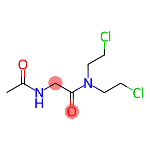 N-[bis(2-chloroethyl)carbamoylmethyl]acetamide