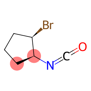 Cyclopentane, 1-bromo-2-isocyanato-, cis- (9CI)