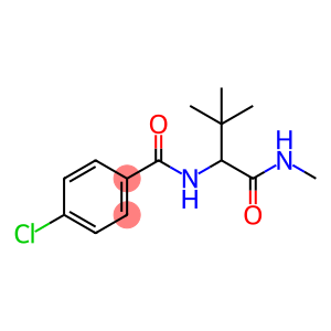 2-[(4-chlorophenyl)formamido]-N,3,3-trimethylbutanamide