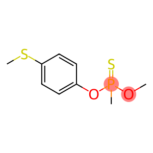 Phosphonothioic acid, methyl-, O-methyl O-[4-(methylthio)phenyl] ester (9CI)