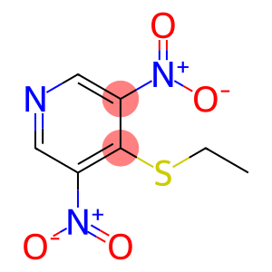 Pyridine, 4-(ethylthio)-3,5-dinitro-