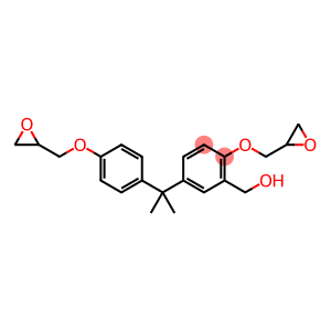 5-[1-methyl-1-[4-(oxiranylmethoxy)phenyl]ethyl]-2-(oxiranylmethoxy)benzyl alcohol