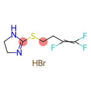 2-[(3,4,4-TRIFLUORO-3-BUTENYL)SULFANYL]-4,5-DIHYDRO-1H-IMIDAZOL-1-IUM BROMIDE