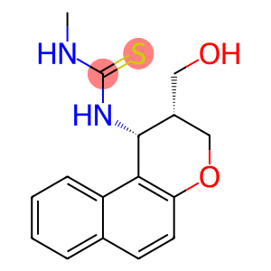 N-[2-(HYDROXYMETHYL)-2,3-DIHYDRO-1H-BENZO[F]CHROMEN-1-YL]-N'-METHYLTHIOUREA