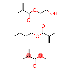 Butyl methacrylate, methyl methacrylate, hydroxyethyl methacrylate polymer