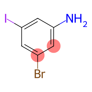 3-溴-5-碘氨基苯
