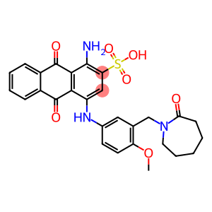 1-amino-4-[[3-[(hexahydro-2-oxo-1H-azepin-1-yl)methyl]-4-methoxyphenyl]amino]-9,10-dihydro-9,10-dioxoanthracene-2-sulphonic acid