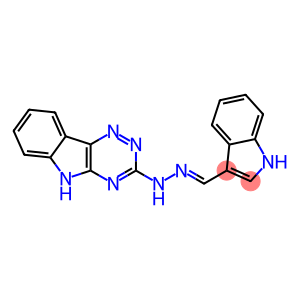 1H-indole-3-carbaldehyde 5H-[1,2,4]triazino[5,6-b]indol-3-ylhydrazone