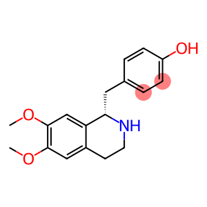 (S)-4-((6,7-dimethoxy-1,2,3,4-tetrahydroisoquinolin-1-yl)methyl)phenol