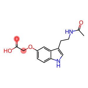 2-((3-(2-乙酰胺乙基)-1H-吲哚-5-基)氧基)乙酸