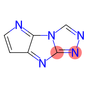 Pyrrolo[3,2:4,5]imidazo[2,1-c]-1,2,4-triazole (9CI)