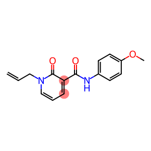 N-(4-methoxyphenyl)-2-oxo-1-(prop-2-en-1-yl)-1,2-dihydropyridine-3-carboxamide