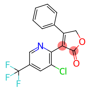 3-[3-CHLORO-5-(TRIFLUOROMETHYL)-2-PYRIDINYL]-4-PHENYL-2(5H)-FURANONE