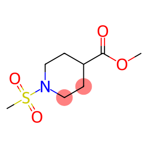 1-(甲基磺酰基)哌啶-4-羧酸甲酯