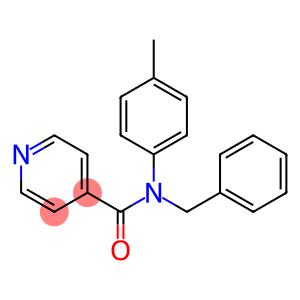 N-benzyl-N-(4-methylphenyl)isonicotinamide