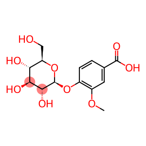 Vanillic acid 4-β-D-glucopyranoside