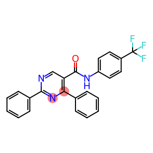 2,4-DIPHENYL-N-[4-(TRIFLUOROMETHYL)PHENYL]-5-PYRIMIDINECARBOXAMIDE