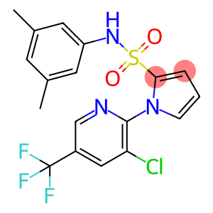 1-[3-CHLORO-5-(TRIFLUOROMETHYL)-2-PYRIDINYL]-N-(3,5-DIMETHYLPHENYL)-1H-PYRROLE-2-SULFONAMIDE
